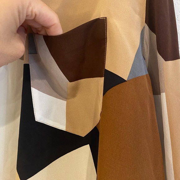 100% silk DIANE VON FURSTENBERG Silk Asset blouse - Picture 10 of 14